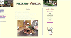 Desktop Screenshot of pizzeria-venezia.net