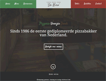 Tablet Screenshot of pizzeria-venezia.nl